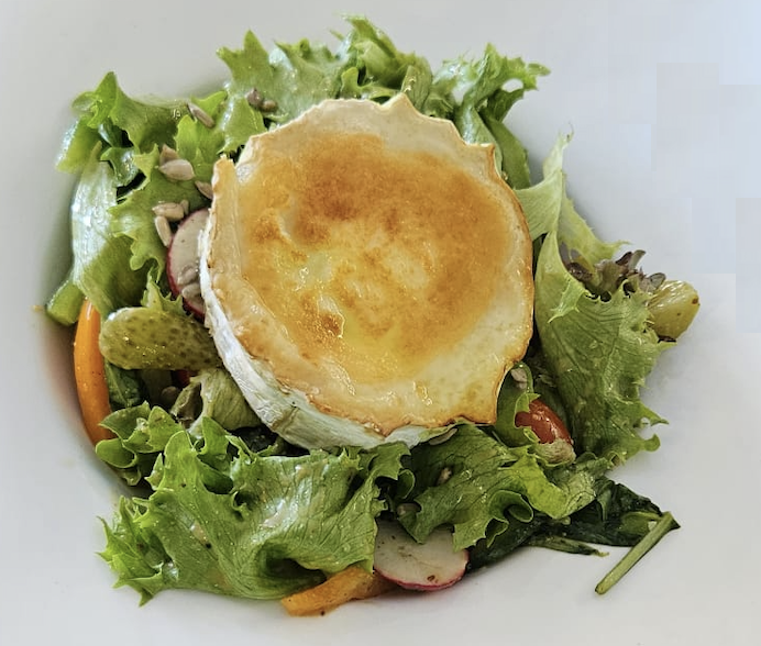 Ziegenkäse mit Trüffelhonig